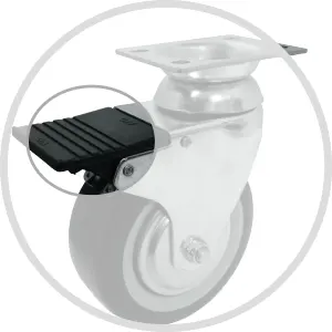 Total Lock Brake with Extra Big Pedal