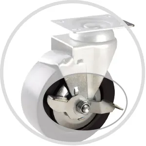 Total Lock Brake with Long Pedal