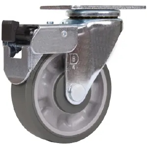 Total Lock Brake with Steel Pedals