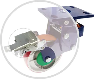 Swivel W/Center Lock(AK type) Plastic Thread Guard(optional)