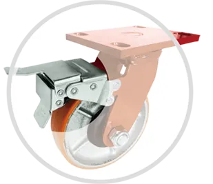 Swivel W/Center lock(AK type) Plastic Thread Guard(optional)