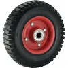 Pneumatic with painted steel rim